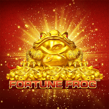 A charming Oriental-themed slot game centered around the lucky symbol of the frog, with vibrant red and gold colors, traditional Chinese elements, and the promise of good fortune and prosperity in every spin.