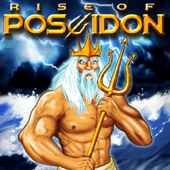 An epic underwater-themed slot game featuring the mighty Greek god Poseidon, with stunning visuals of ocean depths, mythical sea creatures, and golden tridents, promising players an immersive aquatic adventure.